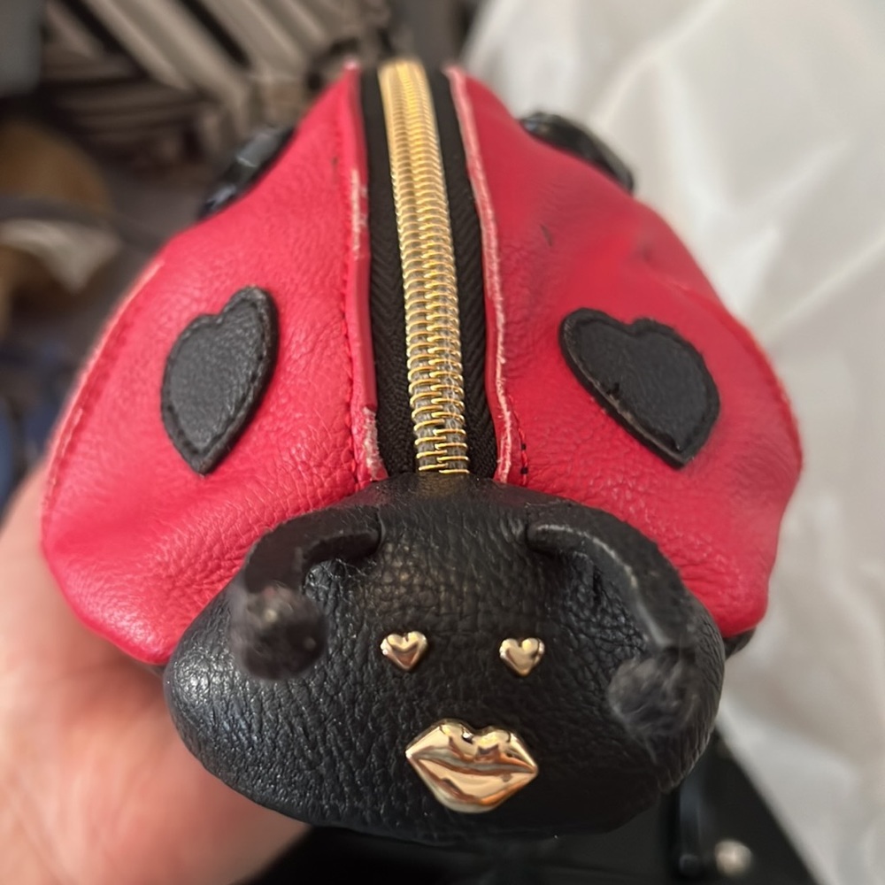 Betsey Johnson “Luck Be A Lady” Lady Bug Wristlet